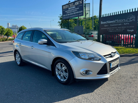 2014 Ford Focus 1.6 TDCI 115 PS TITANIUM 5DR ESTATE // 05/26 NCT // GREAT CONDITION // DOCUMENTED SERVICE HISTORY // AIR CON, CRUISE, PARKING SENSORS AND BLUETOOTH //