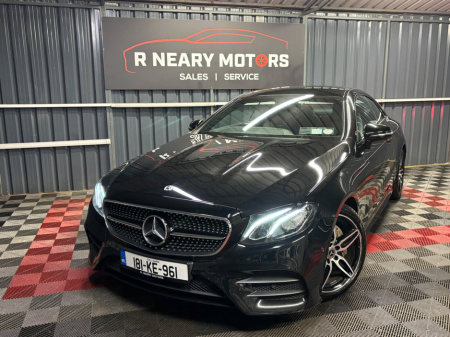 2018 Mercedes-Benz E Class E220 D COUPE AMG SPORT A/T