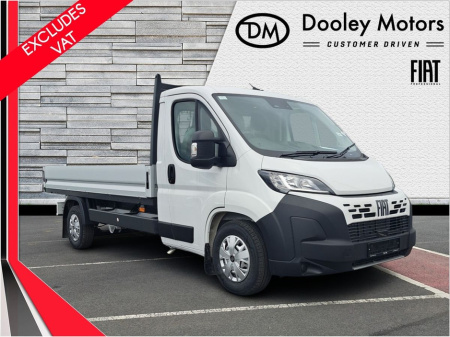 2025 Fiat Ducato Steel Dropside Single Cab Plus Vat €35,280