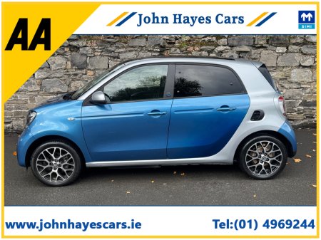 2021 Smart Forfour EQ EXCLUSIVE EV HIGH SPEC//VERY LOW MILEAGE//REVERSE CAMERA//JUST SERVICED BY SMART//SIMI AND AA DEALER €11,950