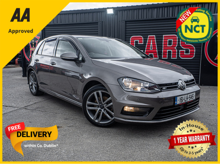 2015 Volkswagen Golf 2015 VW Golf R-Line/Irish car/1yr warranty €14,888