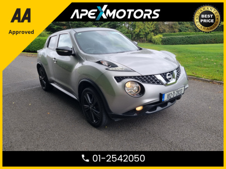 2018 Nissan Juke FINANCE ARRANGED * PREMIUM BLK EX-T 5DR * AA APPROVED  * 101 SAFETY CHECKLIST * 12-MONTH ROADSIDE ASSIST  * IMMACULATE * TOP-SPEC 5DR HATCH * LOW LOW MILES * 2-KEYS * CRUISE CONTROL * NEW NCT OCT-26 €12,449