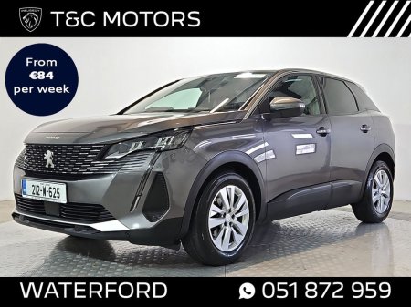 2021 Peugeot 3008 Reversing Sensors with Camera, Privacy Glass, Cruise Control, Dual Climate Control, Alloy Wheels