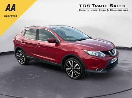 2016 Nissan Qashqai 1.5 DCI TEKNA 110 BHP - NATIONWIDE WARRANTY - €46/WEEK NO DEPOSIT €10,890
