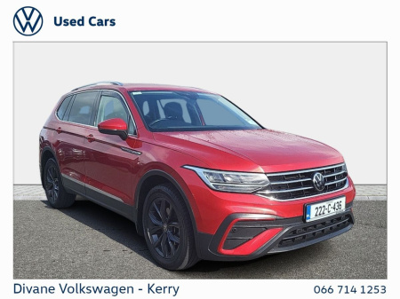 2022 Volkswagen Tiguan Allspace 7 SEATER LIFE 2.0 TDI 150BHP