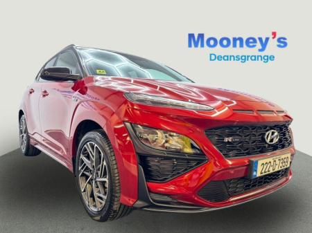 2022 Hyundai Kona Nline 2tone Black Roof , Low Mileage €25,995