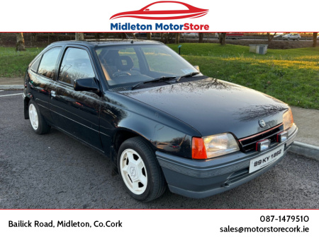 1989 Opel Kadett JUNIOR 1.2 Pushrod 3door NCT 11-25