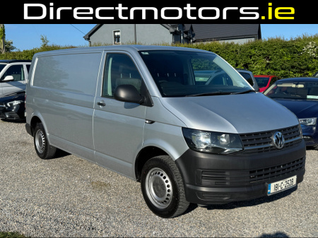 2018 Volkswagen Transporter PVL 3000KG TDI 150 T6 150HP MANUAL 6SPEED FWD 5DR €13,950