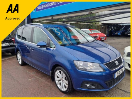 2015 SEAT Alhambra 2.0 TDI, DSG AUTOMATIC, LOW MILEAGE, NATIONWIDE WARRANTY, FINANCE, AA APPROVED, 5 STAR REVIEWS