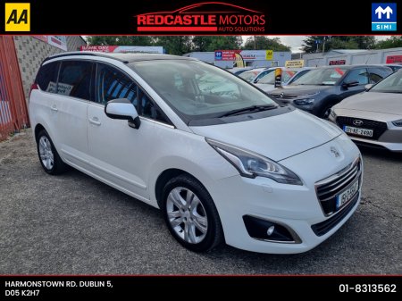 2015 Peugeot 5008 7S 5DR AUTO (NCT 11-26).