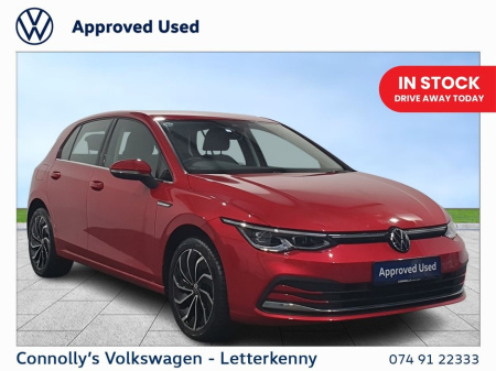 2022 Volkswagen Golf 1.5 eTSI 130HP Style DSG MHEV From €331PM