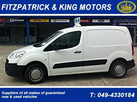 2011 Peugeot Partner B9 1.6 HDI 75 Level 1 4DR