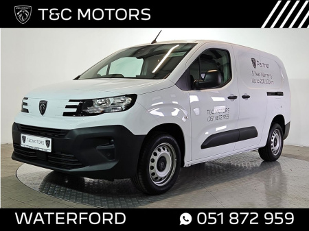 2025 Peugeot Partner PARTNER PROF PLUS 1.5 HDI 100BHP - Ex Vat Price, Long Wheel Base, 1,000KG - 3 Year Warranty, Low Rate Finance Available