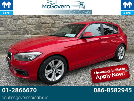 2016 BMW 1 Series D EFFICIENCY DYNAMICS PLUS 5DOOR**//**ABSOLUTELY STUNNING BMW**//**NEW NCT TILL FEBRUARY 2026**//**6 SPEED MANUAL**//**€180 ANNUAL ROAD TAX**//**TRADE IN WELCOME**//** €9,995