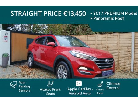2017 Hyundai Tucson IX35 1.7 PREMIUM 5DR