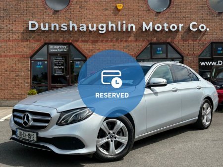 2018 Mercedes-Benz E Class E220 D SE 4DR Auto *Great Spec*