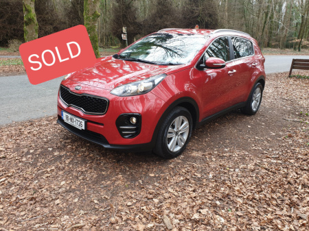2018 Kia Sportage ( SOLD )  1.7 CRDI PLATINUM 6 SPEED 1 OWNER