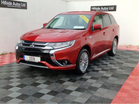2016 Mitsubishi Outlander PHEV 2.0 PETROL PLUG IN HYBRID 4WD €16,950