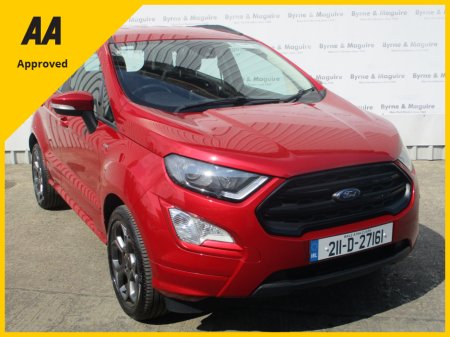 2021 Ford Ecosport ST-LINE 1.0T 125PS M6. ONE CAREFUL OWNER, FULL SERVICE HISTORY