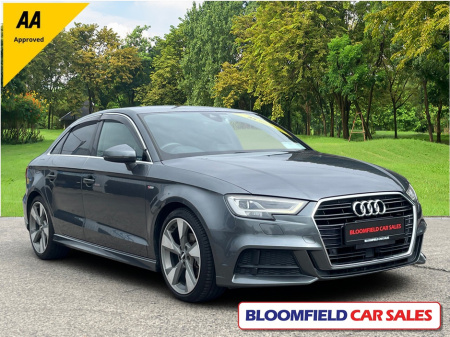 2018 Audi A3 1.4 TFSI, S-LINE , AUTO // LOW MILEAGE €25,950