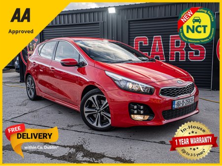 2016 Kia Ceed 2016 Ceed 1.0 GT-LINE/New NCT/Irish/1yr warranty €11,888