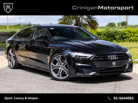 2021 Audi A7 S Line 50 TDI Quattro 286hp Black Edition €59,900