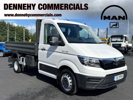 2025 MAN TGE RWD 160 HP Tipper