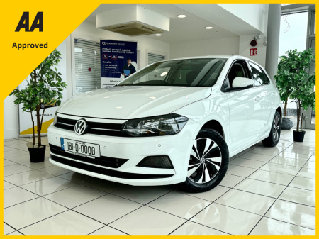 2018 Volkswagen Polo AUTO NEW MODEL 63,000KMS COMFORTLINE 12MONTHS WARRANTY/CAMERA €16,390