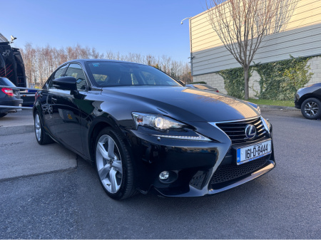 2016 Lexus IS 300 h IS300 SPORT HYBRID 4DR AUTO
