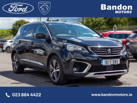 2019 Peugeot 5008 2019 Peugeot 5008 Black 1.2 PureTech 130bhp Allure €24,900