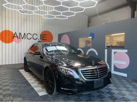 2015 Mercedes-Benz S Class S400H AMG LINE / 75k KMs / Heated Front & Rear Leather, Sunroof, 360 Camera & More