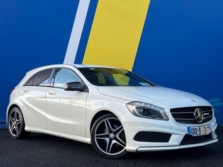 2013 Mercedes-Benz A Class A180 AMG-LINE 1.6 AUTO // LEATHER/ALCANTARA SPORT SEATS // PARKING AID // AIR CONDITIONING