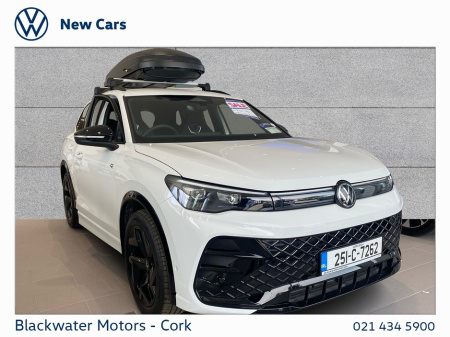 2025 Volkswagen Tiguan TIGUAN 2.0TDI 150BHP R-LINE AUTOMATIC WITH BLACK STYLE PACK *WAS €62,415 NOW €59,995 SAVING €2,420*