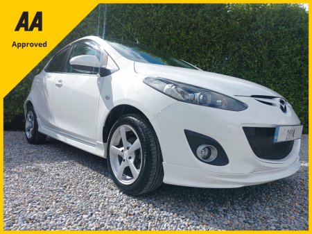 2014 Mazda Mazda2 SPOTLESS SPORTY 1.3 PETROL AUTOMATIC ALLOY WHEELS BODY STYLING PACK 4 ELECTRIC WINDOWS REVERSE CAMERA TOUCHSCREEN RADIO FACTORY IMMOBILISER PROXIMITY KEYS JUST FULLY SERVICED NEW NCT ONE YEAR ROAD TAX
