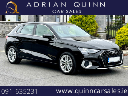 2024 Audi A3 SPORT 40 TFSIe HYBRID AUTO 5dr SPORTBACK €39,950