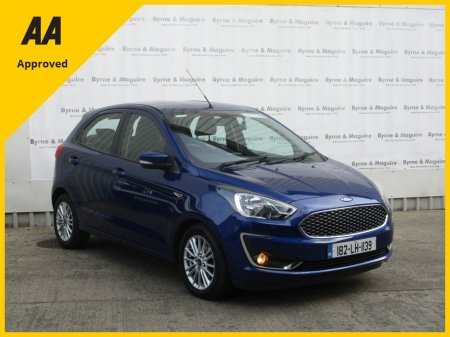 2018 Ford Ka + KA + ZETEC 1.2 TI VCT 85 PS 5DR . ONLY 65000 KMS  FULLY SERVICED NCT TESTED AND TAXED !!