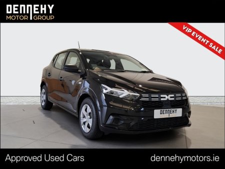 2026 Dacia Sandero VIP Sales Event EXTENDED Friday 15th -Sat 16th November-Expression Tce 100- €21,710