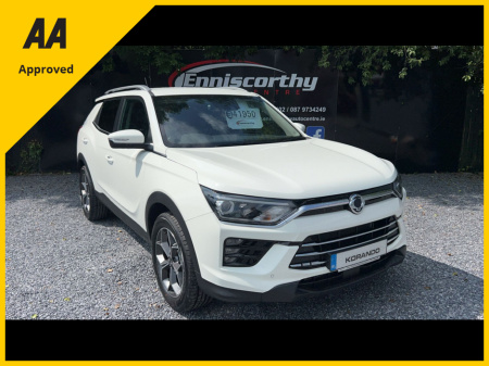 2025 KGM Korando 1.6 DIESEL AUTOMATIC // 5 YEARS UNLIMITED MILAGE WARRANTY // ALLOYS // REVERSE CAMERA // VIRTUAL COCKPIT // CRUISE CONTROL // MFSW // ENNISCORTHY AUTO CENTRE SIMI AND AA APPROVED DEALERSHIP 2025 €41,950