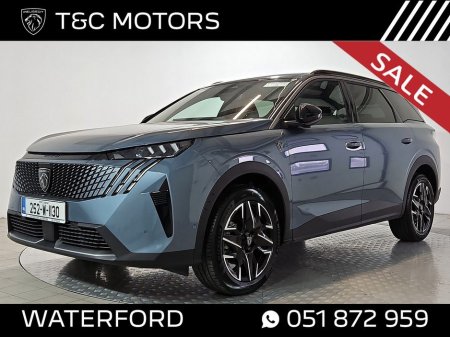 2025 Peugeot 5008 Ex Demo Hybrid GT Model - Heated Steering Wheel & Front Seats, Wireless Apple Carplay & Android Auto and Much More!