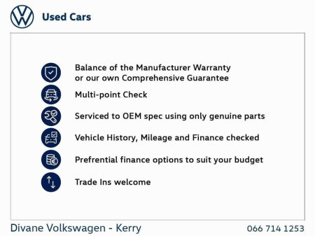 2019 Volkswagen Tiguan COMFORTLINE 2.0 TDI 115 BHP €22,500