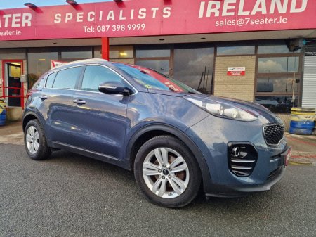 2018 Kia Sportage 1.7 CRDI 115 BHP PLATINUM SAM LOW MILEAGE 5 SEATER