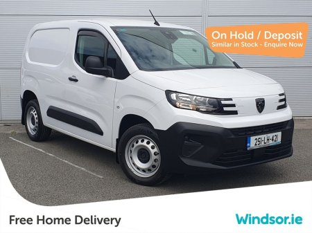 2025 Peugeot Partner PARTNER PRO PLUS 1.5 HDI 100 *Price EXCL VAT*