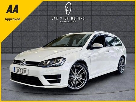 2015 Volkswagen Golf GOLF R/4MOTION/ESTATE/300BHP/DSG/AUTO/90,000/LEATHER/AMAZING