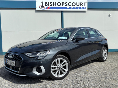 2022 Audi A3 SPORTBACK 30 TFSI 110HP SE 4DR €27,950