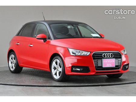 2016 Audi A1 1.0TFSI 95HP S-TRONIC*SPORTS SEATS*TWO TONE ROOF*PARK SENSORS*
