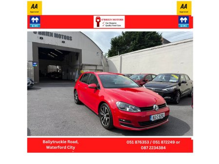 2016 Volkswagen Golf HIGHLINE 1.2 TSI MANUAL 6SPEED FWD 110HP 5DR