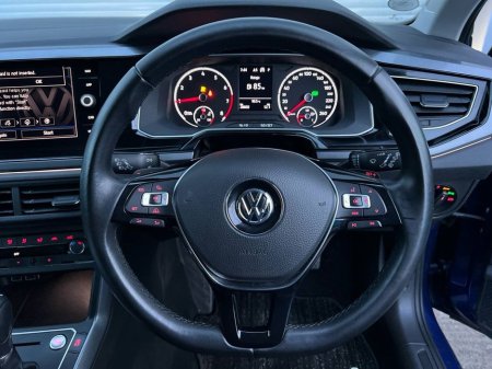 2018 Volkswagen Polo COMFORTLINE 1.0 TSI AUTO // FULL SERVICE HISTORY/LOW MILEAGE // REVERSE CAMERA // APPLE CARPLAY/ANDROID AUTO €16,900