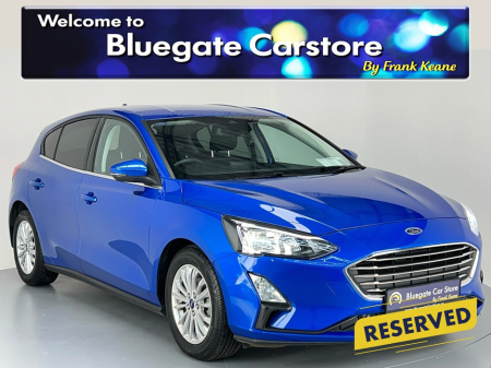 2022 Ford Focus TITANIUM EDITION 5DR 1.0T125 MHEV**TOUCH SCREEN MEDIA DISPLAY**SATNAV**BLUETOOTH**DUAL CLIMATE CONTROL**BLACK CLOTH INTERIOR**FRONT HEATED SEATS**REVERSE CAMERA**PARKING SENSORS**FINANCE AVAILABLE** €22,995