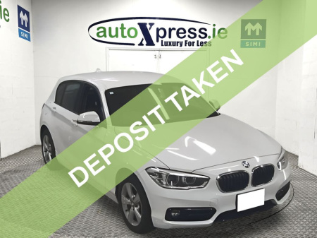 2017 BMW 1 Series 118 D Automatic, reversing camera