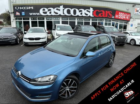 2013 Volkswagen Golf (132 REG 1.4 TSI FULL PAN SUNROOF - FULL BLACK LEATHER - HIGHLINE EDITION - ELECTRIC SEATS - REV CAMERA